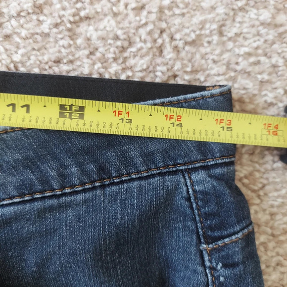 Democracy Ab Technology Raw Hem Skinny Jeans Size 8 - Picture 8 of 10